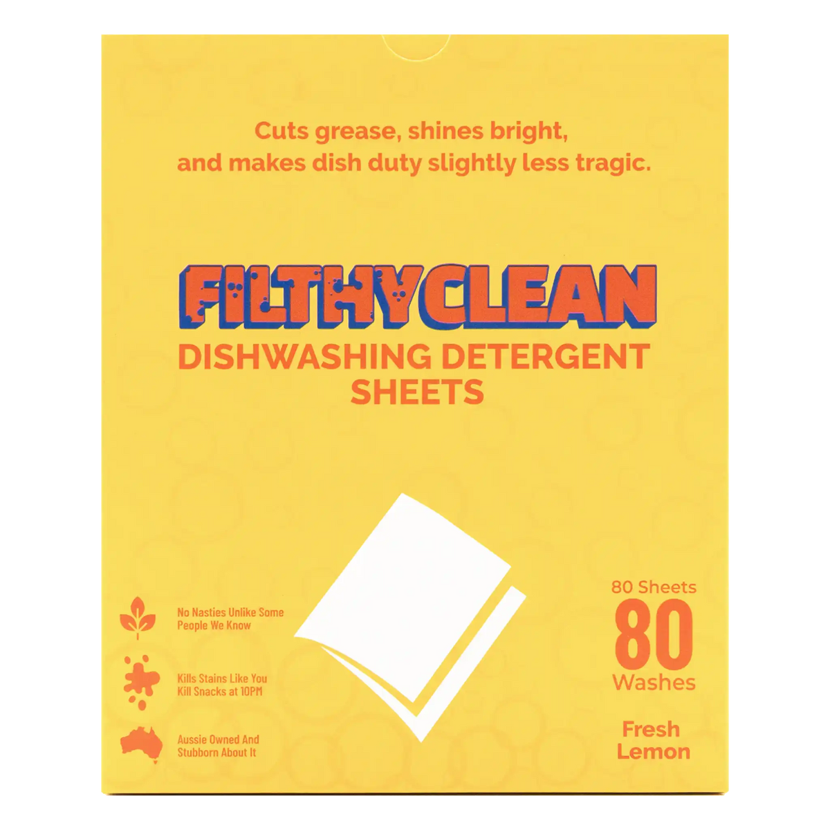Dishwashing Detergent Sheets