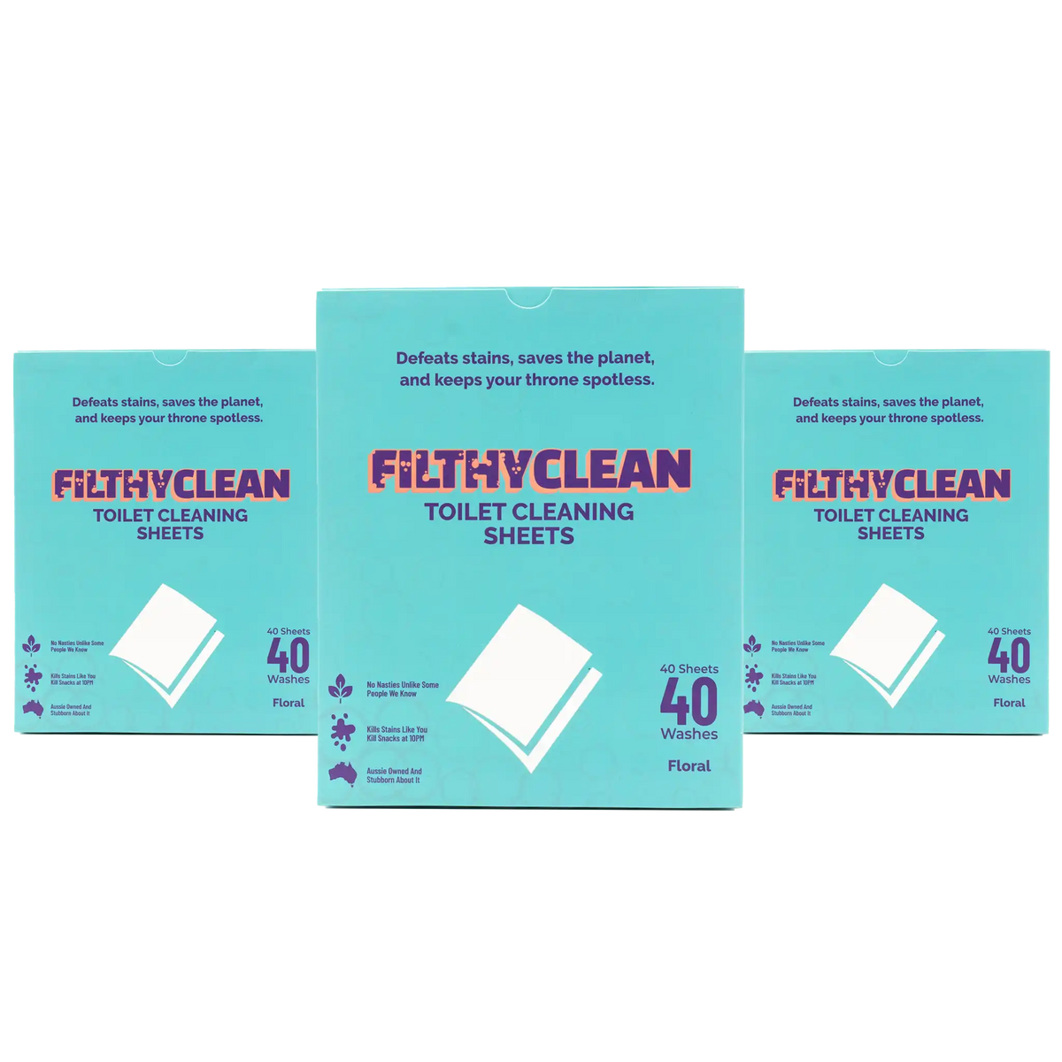 Toilet Cleaning Sheets