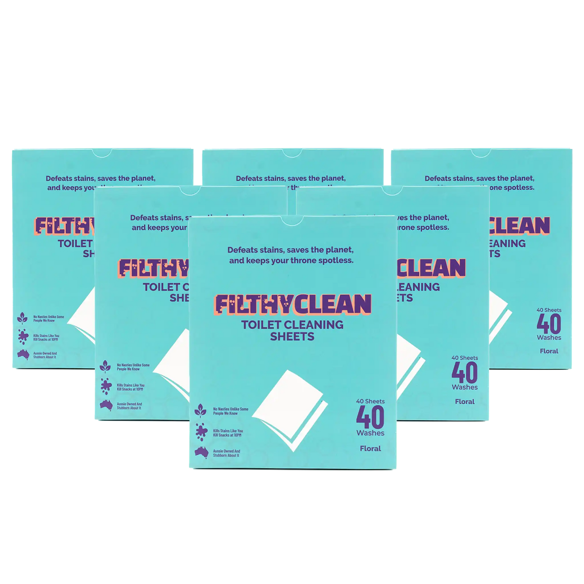 Toilet Cleaning Sheets